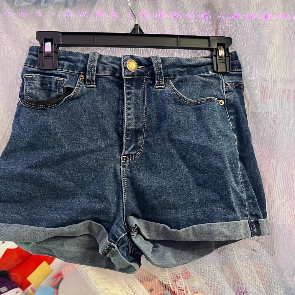 Denim Blue Women's Shorts